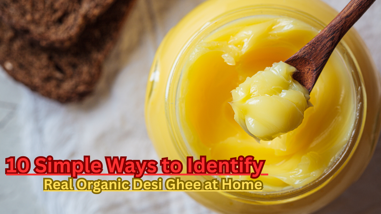 Real Organic Desi Ghee at Home