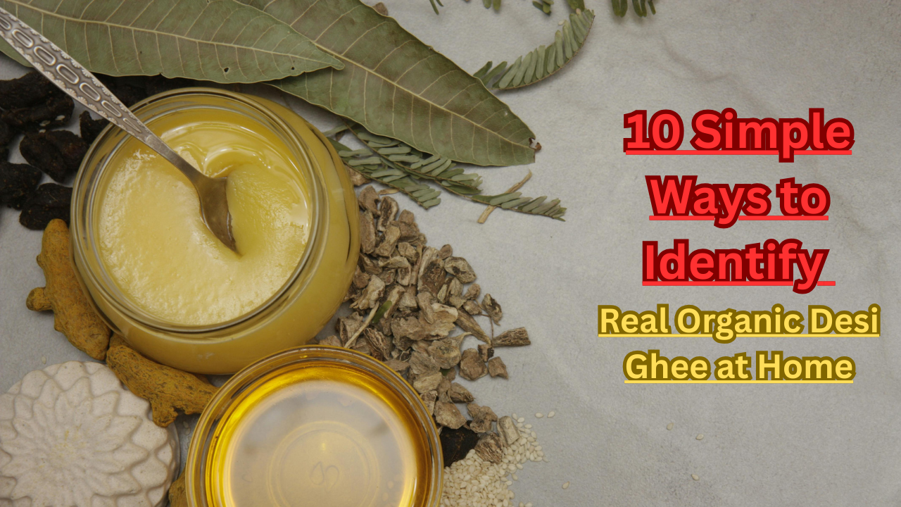 Desi Ghee Contains Chemicals or Additives