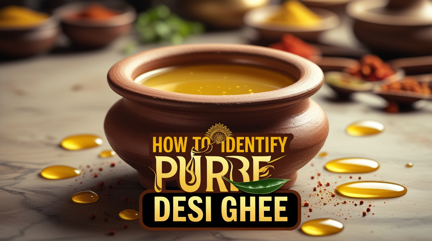 How to Identify Pure Desi Ghee