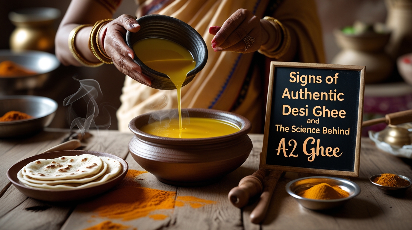 ✨ The Science Behind A2 Ghee – And Why Your Dadi Always Trusted It